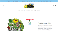 Desktop Screenshot of godsgardenpharmacy.com